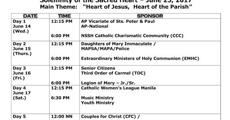 national shrine of the sacred heart mass schedule|Schedule of Masses .